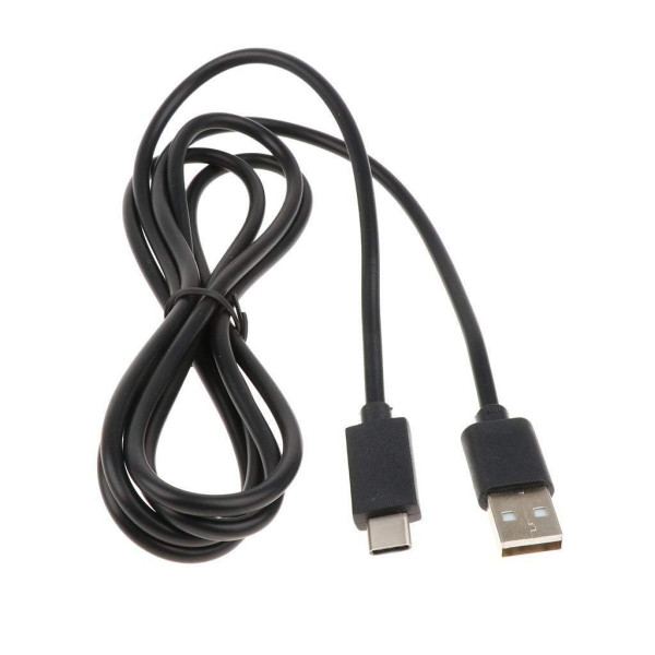 Jabra Evolve2 USB Cable, USB-A to USB-C, 1.2m, Black	